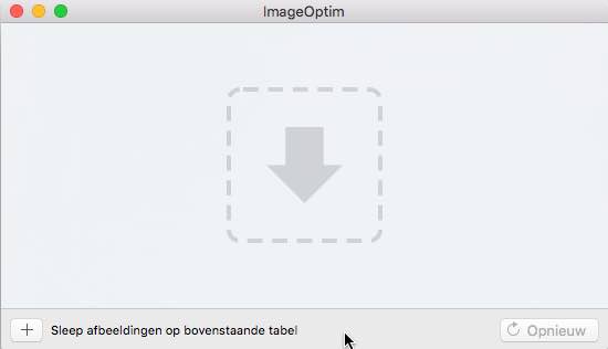 Imageoptim afbeeldingen optimaliseren