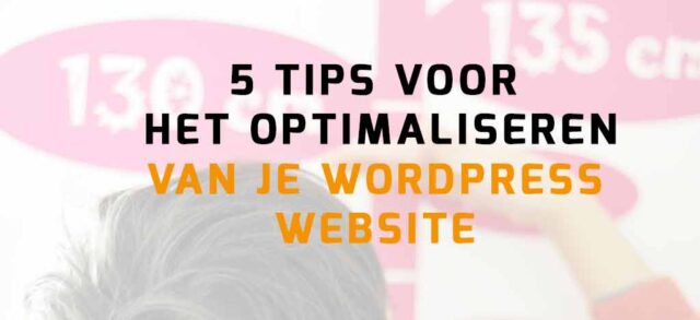 optimaliseer je wordpress website 1