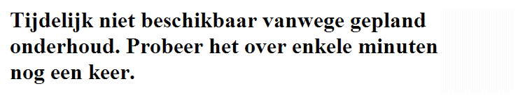 Onderhoudsmodus WordPress