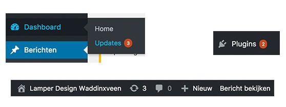 Updates WordPress
