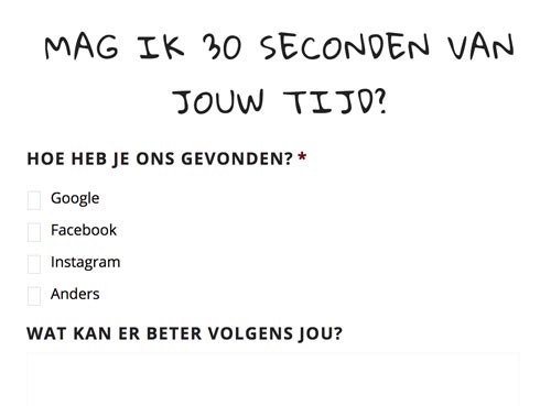 Vragen stellen