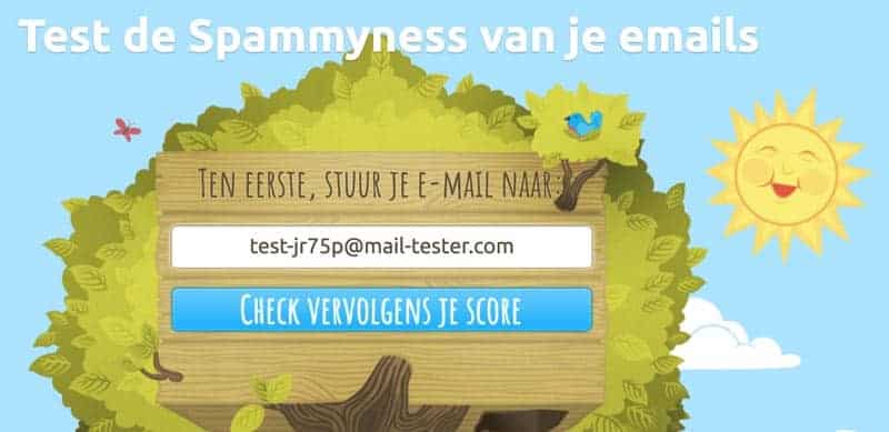 E-mail tester