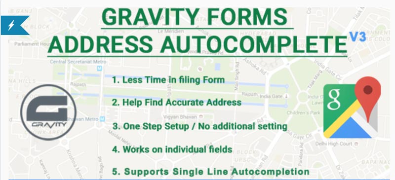 Gravity Forms Autocomplete Address