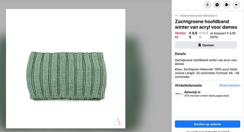 Facebook shop for WooCommerce