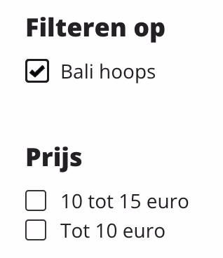 FacetwP Checkbox