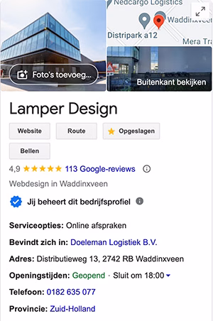 Google Mijn Bedrijf