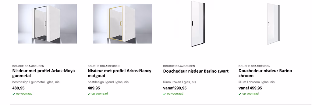 Vanaf prijs WooCommerce
